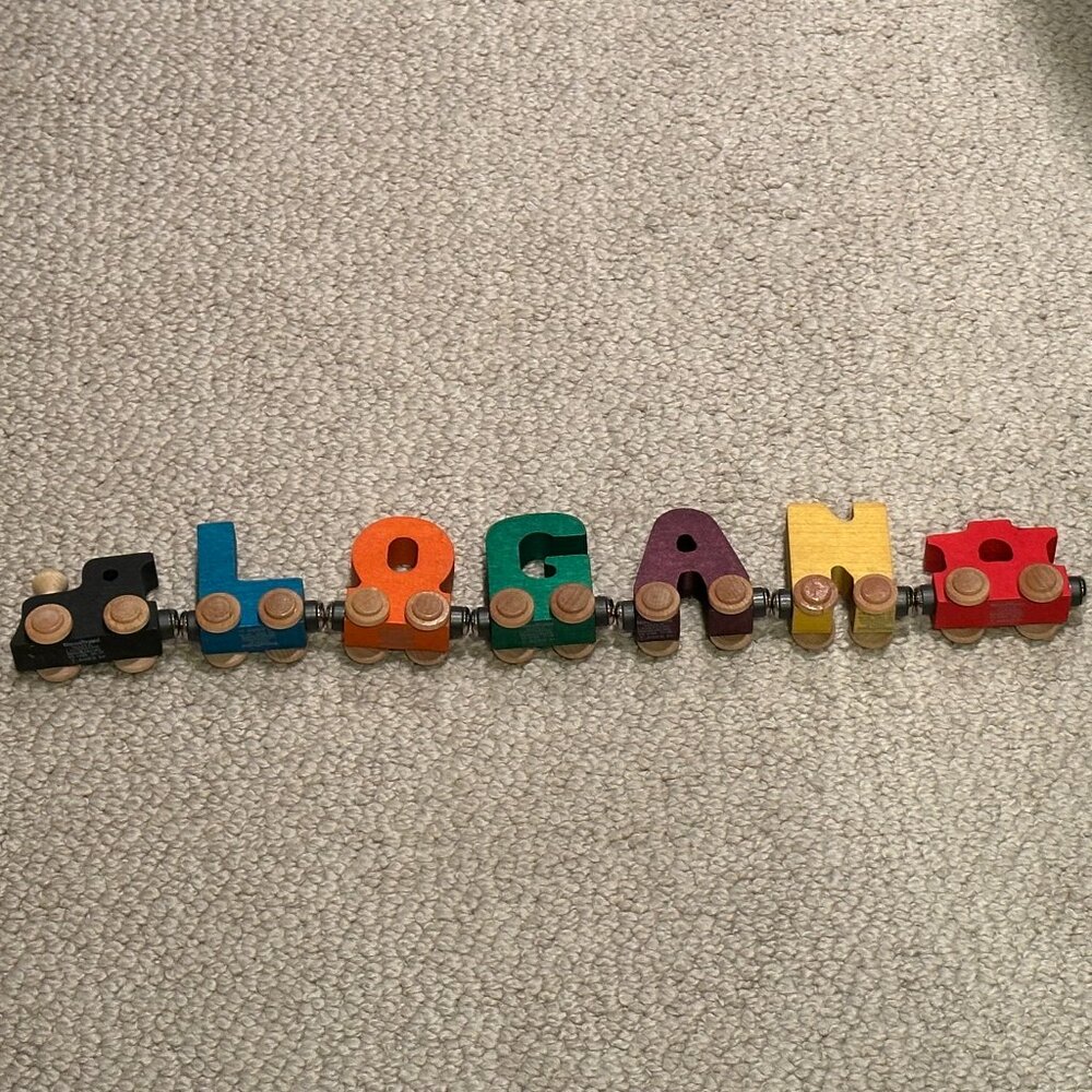 Maple Landmark Name Train - LOGAN